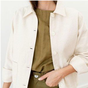 Tribe Alive Chore Jacket in Bone